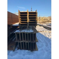 Двутавровая балка (двутавр) стальная колонная горячекатаная 355x351x13,5x21,5 мм 35К3 09Г2С ГОСТ 57837-2017