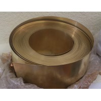 Фольга латунная 2,2x300 мм (2200 мкм) Л90 ГОСТ 2208-2007