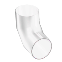 Кожух (окожушка) оцинкованный для отвода 30° 90x0,55 мм ГОСТ 30732-2020