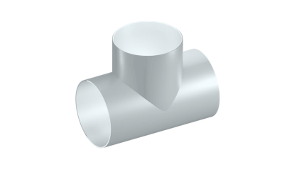 кожух оцинкованный для тройника 470x0,8 мм купить в Нижнем Новгороде