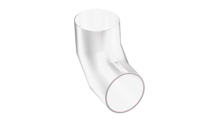 кожух оцинкованный для отвода 90° 160x0,55 мм купить в Нижнем Новгороде