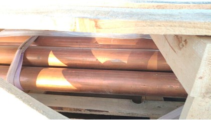 круг медный горячедеформированный 130 мм М1 купить в Нижнем Новгороде