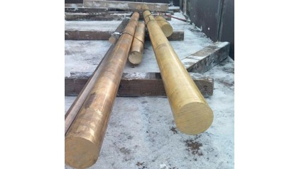 круг латунный горячедеформированный 100 мм ЛМц58-2 купить в Нижнем Новгороде