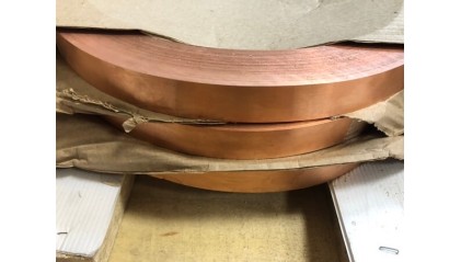 ленту медную ДПРНМ 100x0,14 мм М1ф купить в Нижнем Новгороде