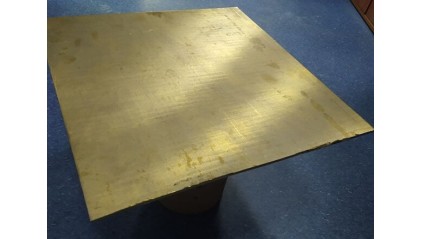 Лист бронзовый 0,15x700x1000 мм БрАМц9-2 фото лист бронзовый 0,15x700x1000 мм БрАМц9-2 купить в Нижнем Новгороде