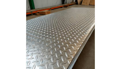 лист алюминиевый рифленый чечевица 1,5 мм АМг5 купить в Нижнем Новгороде