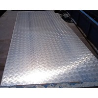 Лист алюминиевый рифленый квинтет 1x1200x2000 мм АМг2Н2Р ГОСТ 21631-2023