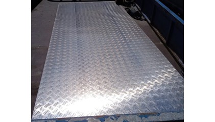 Лист алюминиевый рифленый квинтет 1 мм ВД1 фото лист алюминиевый рифленый квинтет 1 мм ВД1 купить в Нижнем Новгороде