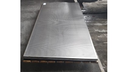 лист перфорированный нержавеющий 0,1 мм Qg 5-8 AISI 316Ti купить в Нижнем Новгороде