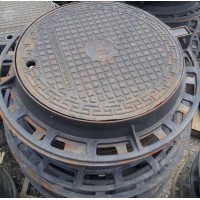 Люк чугунный ГТС легкий круглый Л 800x110 мм СЧ10 ГОСТ 8591-76