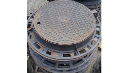 люк чугунный ГТС легкий круглый Л 750x45 мм СЧ10 купить в Нижнем Новгороде