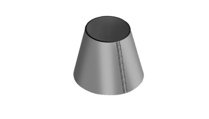 обечайку стальную коническую 3000x2220x20 мм Ст20 купить в Нижнем Новгороде