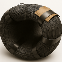 Проволока стальная вязальная черная 1,4 мм 05кп ГОСТ 3282-74