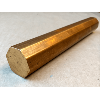 Шестигранник бронзовый 17 мм БрКМц3-1 ТУ 48-21-60-80