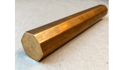 шестигранник бронзовый 10 мм БрОФ10-1 купить в Нижнем Новгороде