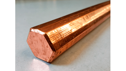 шестигранник медный ДШГНП 10 мм М3 купить в Нижнем Новгороде