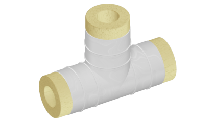 скорлупу ППУ-ОЦ для тройника 1020x1020 мм купить в Нижнем Новгороде