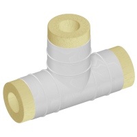 Скорлупа ППУ-ОЦ для тройника 720x720 мм ГОСТ 30732-2020