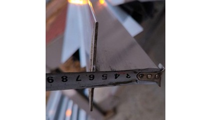 тавр алюминиевый 100x40x2 мм АД1 купить в Нижнем Новгороде