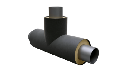 тройник в ППУ-ПЭ изоляции 133х4-32х4 мм купить в Нижнем Новгороде