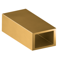 Труба латунная профильная прямоугольная ДПРНТ 13x6,5x1 мм Л68 ГОСТ 20900-2014