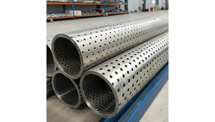 трубу нержавеющую перфорированную электросварную 30x2 мм AISI 304 купить в Нижнем Новгороде