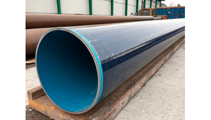 трубу стальную Б/Ш с внутренним эпоксидным покрытием 920x8 мм Ст3сп купить в Нижнем Новгороде