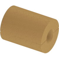 Цилиндр теплоизоляционный базальтовый вырезной без покрытия 720x30x1000 мм НГ Ц 100 ГОСТ 23208-2022