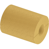 Цилиндр теплоизоляционный минераловатный вырезной без покрытия 1020x100x500 мм НГ Ц 100 ГОСТ 23208-2022