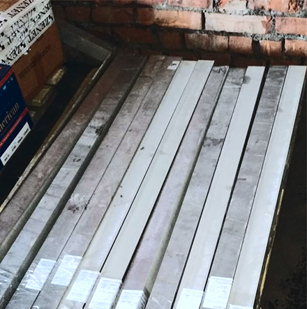 Квадрат оцинкованный 20x20 мм 08пс ГОСТ 2591-2006 фото