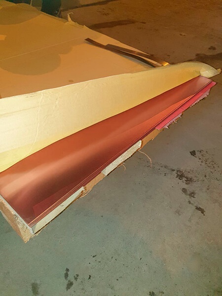 Лист медный ДПРНМ 0,8x600x1500 мм М1 ГОСТ 495-92 фото