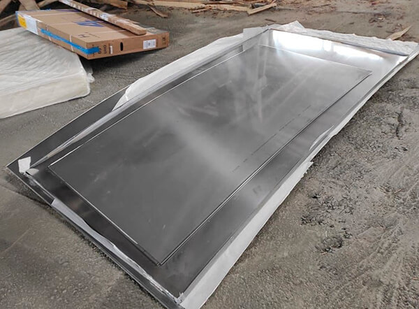 Лист нержавеющий горячекатаный 5x1000x2000 мм 12Х18Н10Т ГОСТ 7350-77 фото